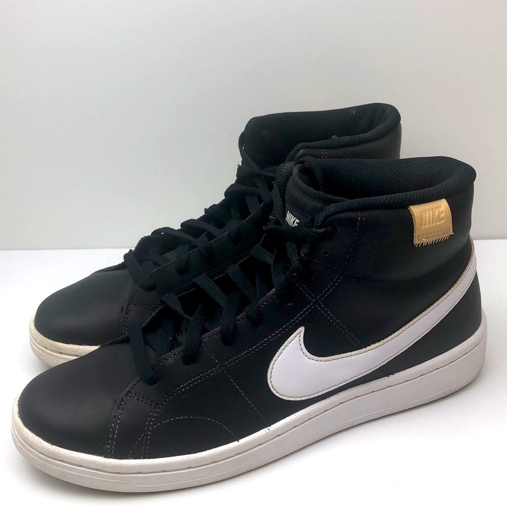 Nike Court Royals 2 Mid Black and White Sneakers